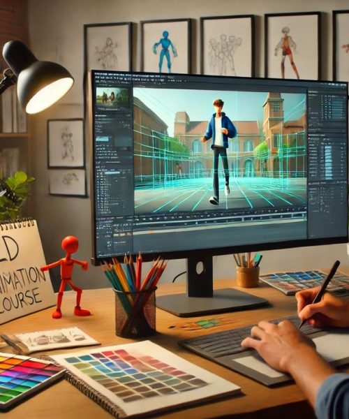 high-tech animation lab